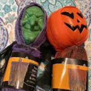 Halloween Witch and Pumpkin Kids Costume Set